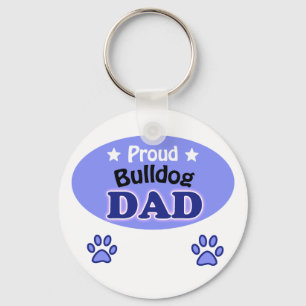 Proud Bulldog Vater Schlüsselanhänger