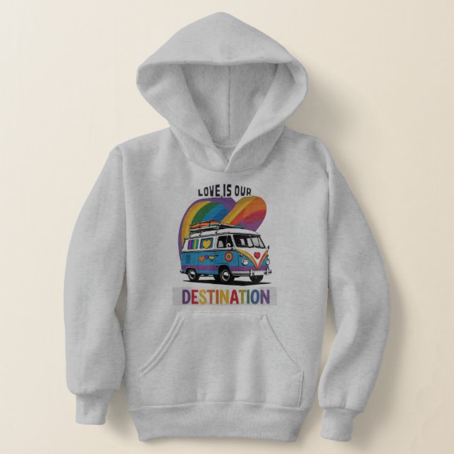 Proud Camper - Rainbow RV Pride T - Shirt (Ablage )