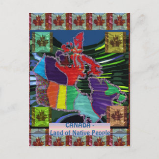 Proud Canadian Postkarte