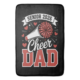 Proud Cheer Senior dad 2026 Badematte