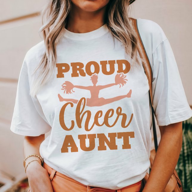 Proud Cheer Tante T-Shirt (Von Creator hochgeladen)