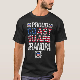 Proud Coast Guard Grandpa T-Shirt U S Coast Guard