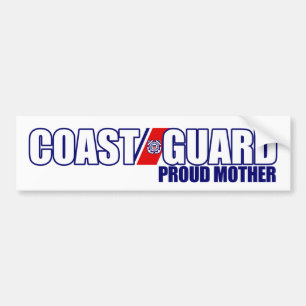 Proud Coast Guard Mutter Autoaufkleber
