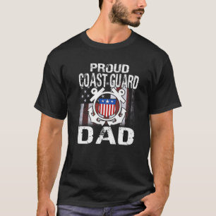 Proud Coast Guard Vater T-Shirt US Coast Guard Vet