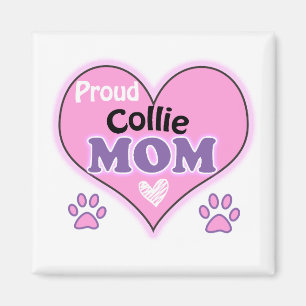 Proud Collie Mom Magnet