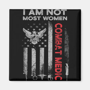 Proud Combat Field Medic Veteran Soldat gibt Com Magnet