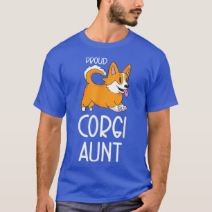 Proud Corgi Tante Corgi Lover T-Shirt