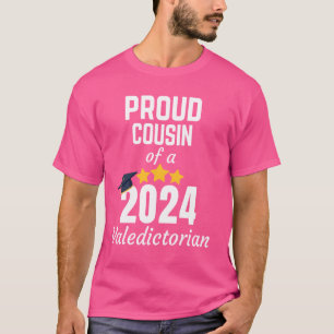 Proud Cousin Senior Class of a 2024 Valedictorian T-Shirt