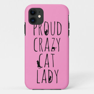 Proud Crazy Cat Lady Case-Mate iPhone Hülle