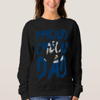 Proud Creole Dad History Kriol Louisiana Caribbean Sweatshirt