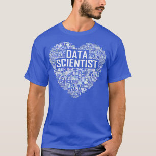 Proud Data Scientists Herzgeschenk Datenwissenscha T-Shirt