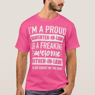 Proud daughterinlaw der phantastischen Mutter T-Shirt