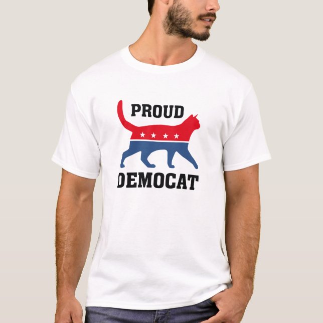 Proud Democrat T-Shirt (Vorderseite)