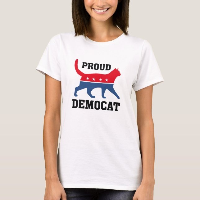 Proud Democrat T-Shirt (Vorderseite)