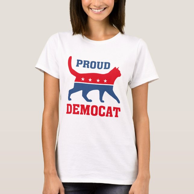 Proud Democrat T-Shirt (Vorderseite)