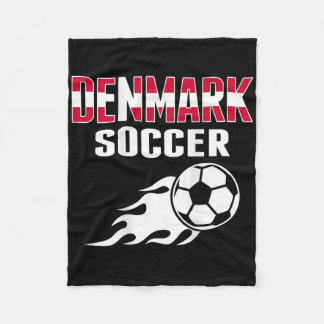 Proud Denmark Soccer Lovers Jersey - Danish Footll Fleecedecke