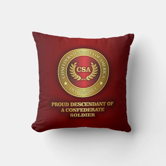 Proud Descendant Kissen (Vorderseite)