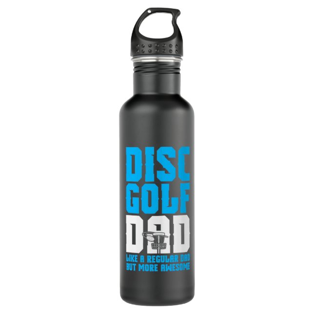 Proud Disk Golf Vater Edelstahlflasche (Vorderseite)