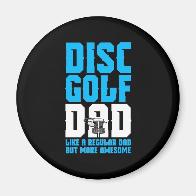 Proud Disk Golf Vater Magnet (Vorne)