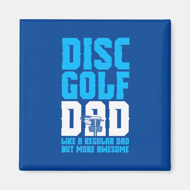 Proud Disk Golf Vater Magnet (Vorne)