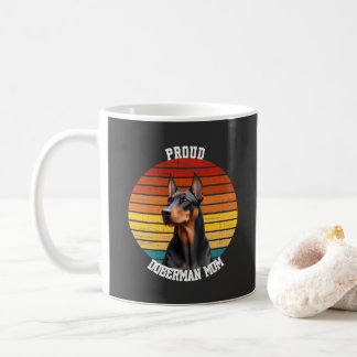 Proud Doberman Mama Kaffeetasse