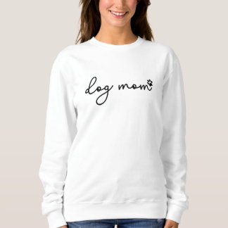 Proud Dog Mama | Niedliche weibliche Begleithelfsp Sweatshirt