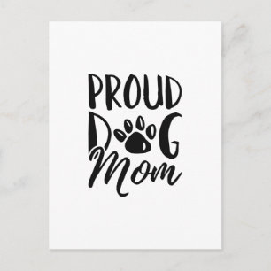 Proud Dog Mama Postkarte