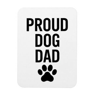 Proud Dog Vater - Funny Pet Lover Geschenk für Män Magnet