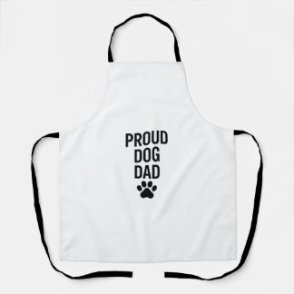 Proud Dog Vater - Funny Pet Lover Geschenk für Män Schürze