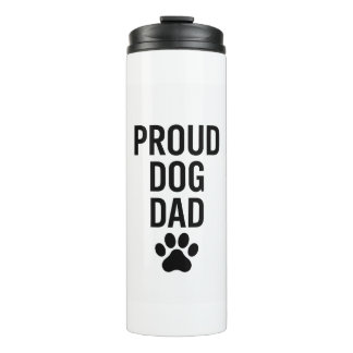 Proud Dog Vater - Funny Pet Lover Geschenk für Män Thermosbecher