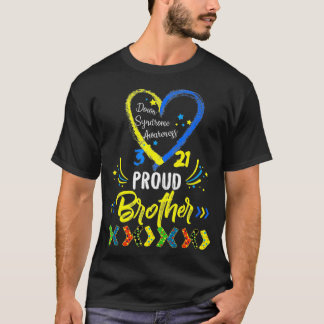 Proud-Down-Syndrom Bruderwissen, Schwester T-Shirt