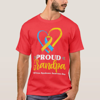 Proud-Down-Syndrom Großvater-Bewusstsein, Großmutt T-Shirt