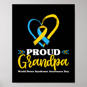 Proud-Down-Syndrom Großvater Poster