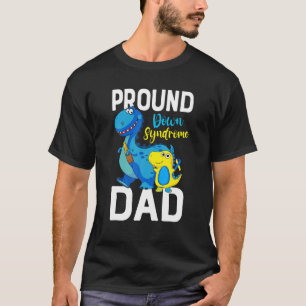Proud-Down-Syndrom Vater Dinosaur-Down-Syndrom Awa T-Shirt
