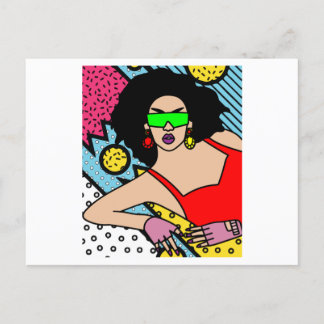 Proud Drag Queen Inspiriert Postkarte