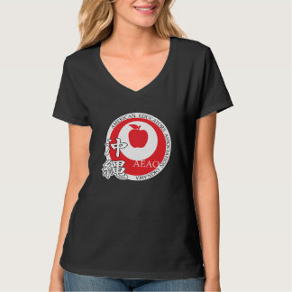 Proud Educator v-neck (schwarz) T-Shirt