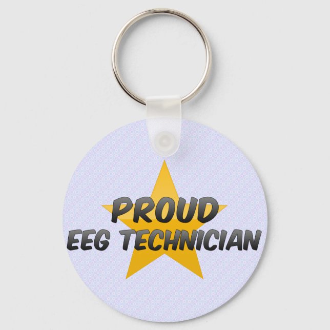 Proud Eeg Technician Schlüsselanhänger (Vorderseite)
