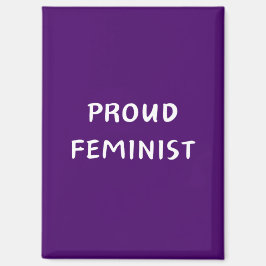 Proud Feminist - Magnet