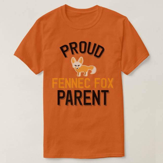 Proud Fennec für die Mutterprämie T-Shirt (Design vorne)