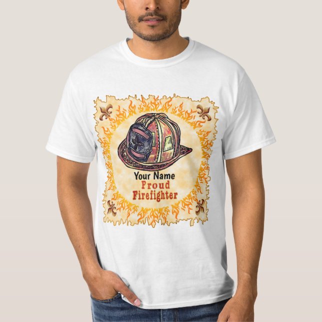 Proud Firefighter-T - Shirt (Vorderseite)