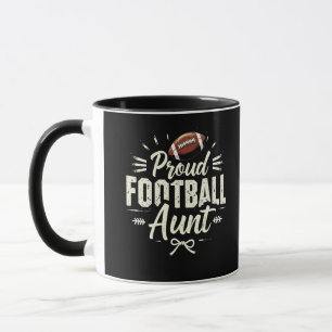 Proud Football Tante Fantasy Football Matching Tasse