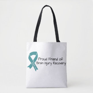 Proud Friend of Brain Injury Erholung Tote Bag