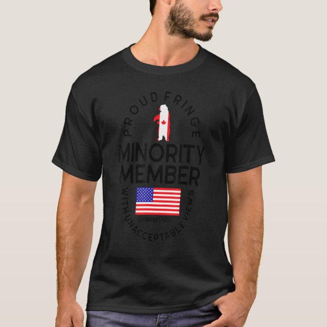 Proud Fringe Minority Freedom Convoy 2022 T T-Shirt (Vorderseite)
