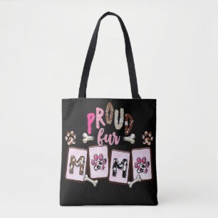 Proud Fur Mama Dog Lover Typografie
