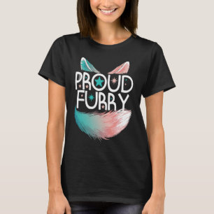 Proud Furry Fandom Cosplay Animal Furries Furries  T-Shirt