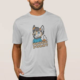 Proud Furry Niedlich Funny Furry Fandom Fursuit Ge T-Shirt