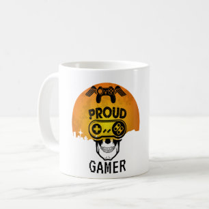 PROUD GAMER - HALLOWEEN SPIELE-NERD KAFFEETASSE
