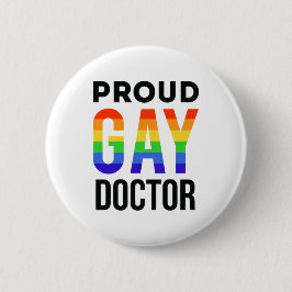 Proud Gay Doctor LGBTQ Medical School Abschluss Button