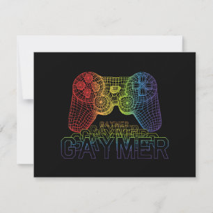 Proud Gaymer, Gay Pride Gaming Feiertagskarte