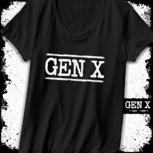 Proud Gen X Gen Xer Generation X Gen X X T-Shirt